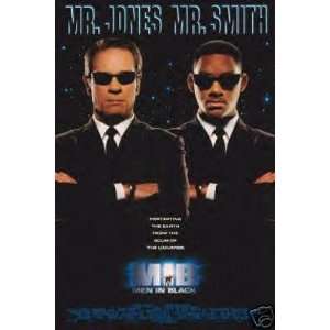 Men In Black Original 27x40 Double Sided Movie Poster   Not A Reprint