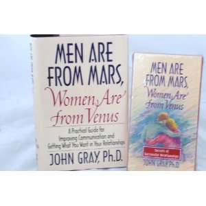 Men are From Mars, Women Are From Venus   Bundle HB Book and Cassette 