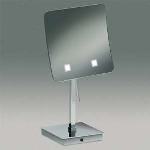   by Nameeks Free Standing 3x Magnifying LED Mirror with Sensor 99837 3x