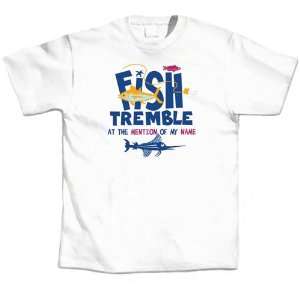  L.A. Imprints 1008XXL Fish Tremble   2XLarge T Shirt 