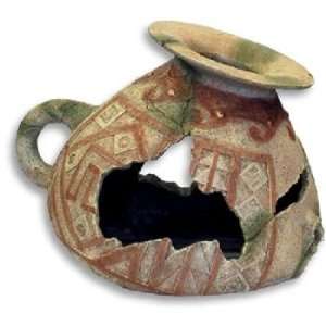  Ancient Incan Vase   size 9.5 x 8 x 7