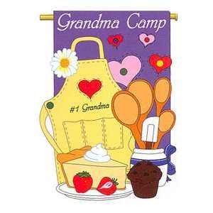  Grandma Camp Garden Flag Indoor/outdoor 13.5 X 18 Patio 