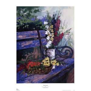  Mixed Gladioli   Poster by Mayte Parsons (28x38)