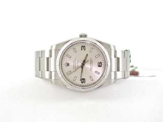 ROLEX 114200 SS STEEL AIRKING WATCH 2009 M BOX/PAPERS  
