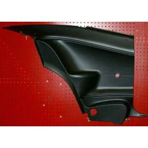  Barracuda Cuda Rear Quarter Panel Set   Black  Injection molding Black