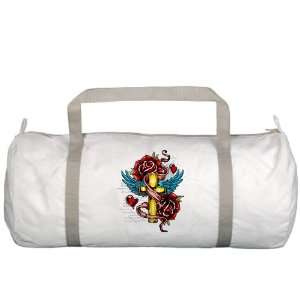  Gym Bag Roses Cross Hearts And Angel Wings Everything 