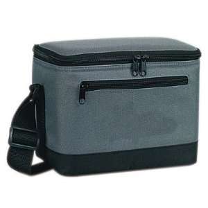  Fantasybag Two Tone Insulated 6 Pack Cooler Grey,6CP 2706 