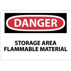  SIGNS STORAGE AREA FLAMMABLE MATER