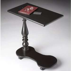    Masterpiece Black Licorice Mobile Tray Table