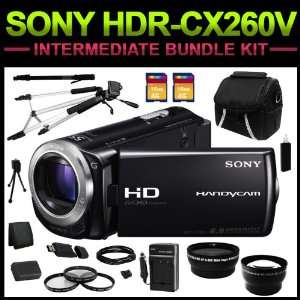  HDR CX260V High Definition Handycam Camcorder (Black) Intermediate 