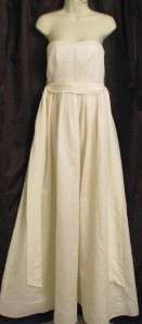 1100 J Crew Jacquard Jardiniere Wedding Gown 6  