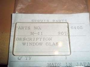 MONITOR KEROSENE HEATER WINDOW GLASS M41 M 41 #6405  