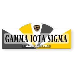  Gamma Iota Sigma Display Sign Patio, Lawn & Garden