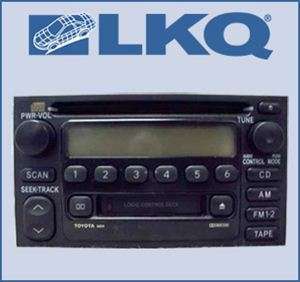   Sienna Camry Tundra Sequoia CD Cassette Player Radio OEM LKQ 16814