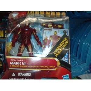  Iron Man Action Figure Stand and Cards 