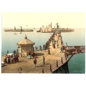   Photochrom Reprint of The jetty, II., Margate, England