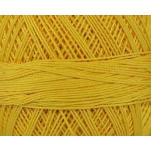  Manuela Tatting Thread 5   Bright Yellow (#046) Arts 