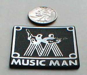 Music Man Badge Speaker Amp Guitar Emblem Logo  