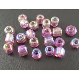  DIY Jewelry Making 1 OZ of 6/0 Glass Seed Beads, Trans 