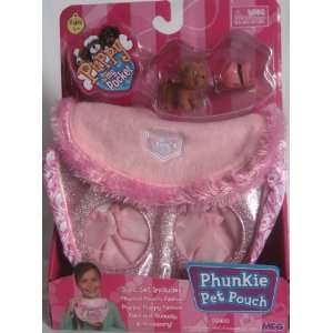   Pocket Phunkie Pouch Pink with Nora, Norfolk Terrior the Makeup Artist
