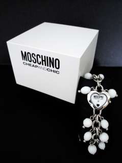 Moschino Women Time for Jingling Watch Bracelet Silver  