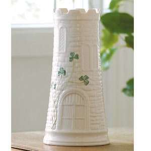  Belleek Vase Collection Castle Vase 7.7
