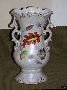 Vintage Lipper & Mann Small Vase Mother of Pearl 7 1/2  