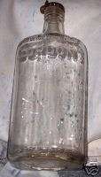   Clear Glass Gordons Linden New Jersey Medicine Bottle Collectible