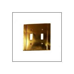 Brass Accents Switchplates M03 S3630 ; M03 S3630 Contemporary Double 