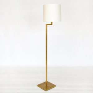  Gold Leafed Floor Lamp