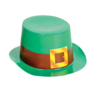 St Patricks Day Irish Party Leprechaun Card Top Hat  