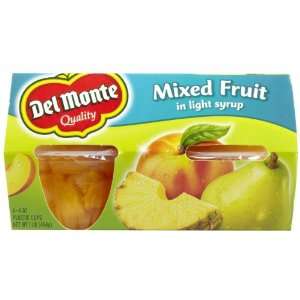 Del Monte Fruity Combo Low Sugar, 4 oz, 4 ct  Grocery 