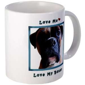  I Love Boxers Pets Mug by 