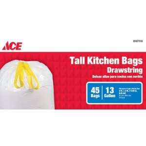  Berry Plastics 763119 Ace Tall Kitchen Trash Bags 13 Gal 