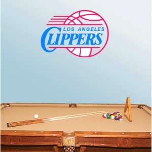 Los Angeles Clippers Basketball Wall Decal 25 x 14