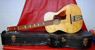   MID 1960S STELLA HARMONY ACOUSTIC GUITAR WITH HARD CASE  