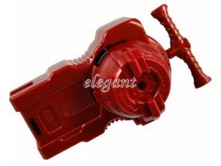   Beyblade Metal Fight Fusion Bey Launcher LR BB 115 Red Color  