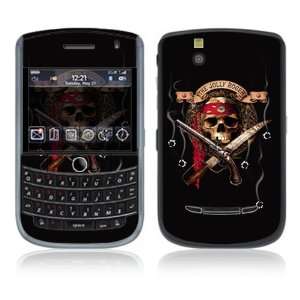  Jolly Roger Decorative Skin Cover Decal Sticker for Blackberry Tour 