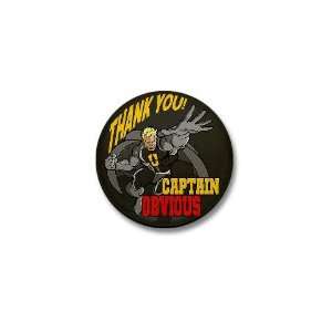  Flying Captain Obvious Humor Mini Button by  