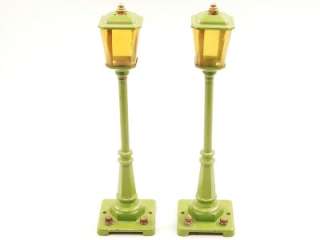 LOT OF TWO LIONEL #56 LAMP POSTS FOR PREWAR O OR STANDARD GAUGE NICE 
