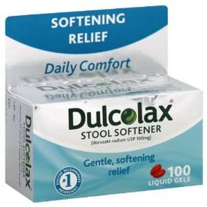  Dulcolax Stool Softener, Liquid Gels Health & Personal 