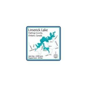  Limerick Lake 4.25 Square Absorbent Coaster Kitchen 