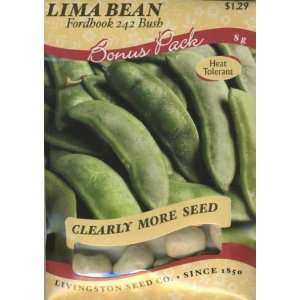  Bush Lima Bean   Fordhook 242 Patio, Lawn & Garden