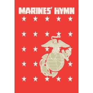  Marines Hymn #2 16X24 Giclee Paper