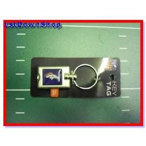    Denver Broncos Flash Light Up Key Chain/Ring
