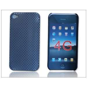   Back Hard Case Cover Skin for Apple iPhone 4G Black K43 Electronics