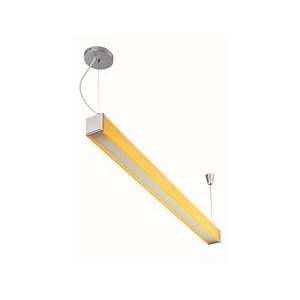   Ceiling Lamp with Orange Acrylic Shade Panel   Lidia