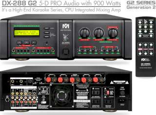  Integrated Mixing Amplifier DX288 G2 BMB karaok 5 Channel Mixer Amp