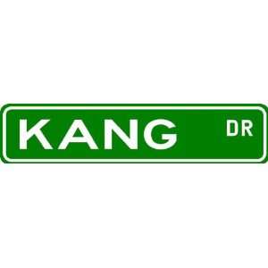 KANG Street Sign ~ Family Lastname Sign ~ Gameroom 