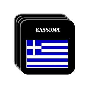  Greece   KASSIOPI Set of 4 Mini Mousepad Coasters 